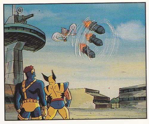 X-MEN Single Album stickers - Non-Sports 1994 Panini Single Album Sticker #124