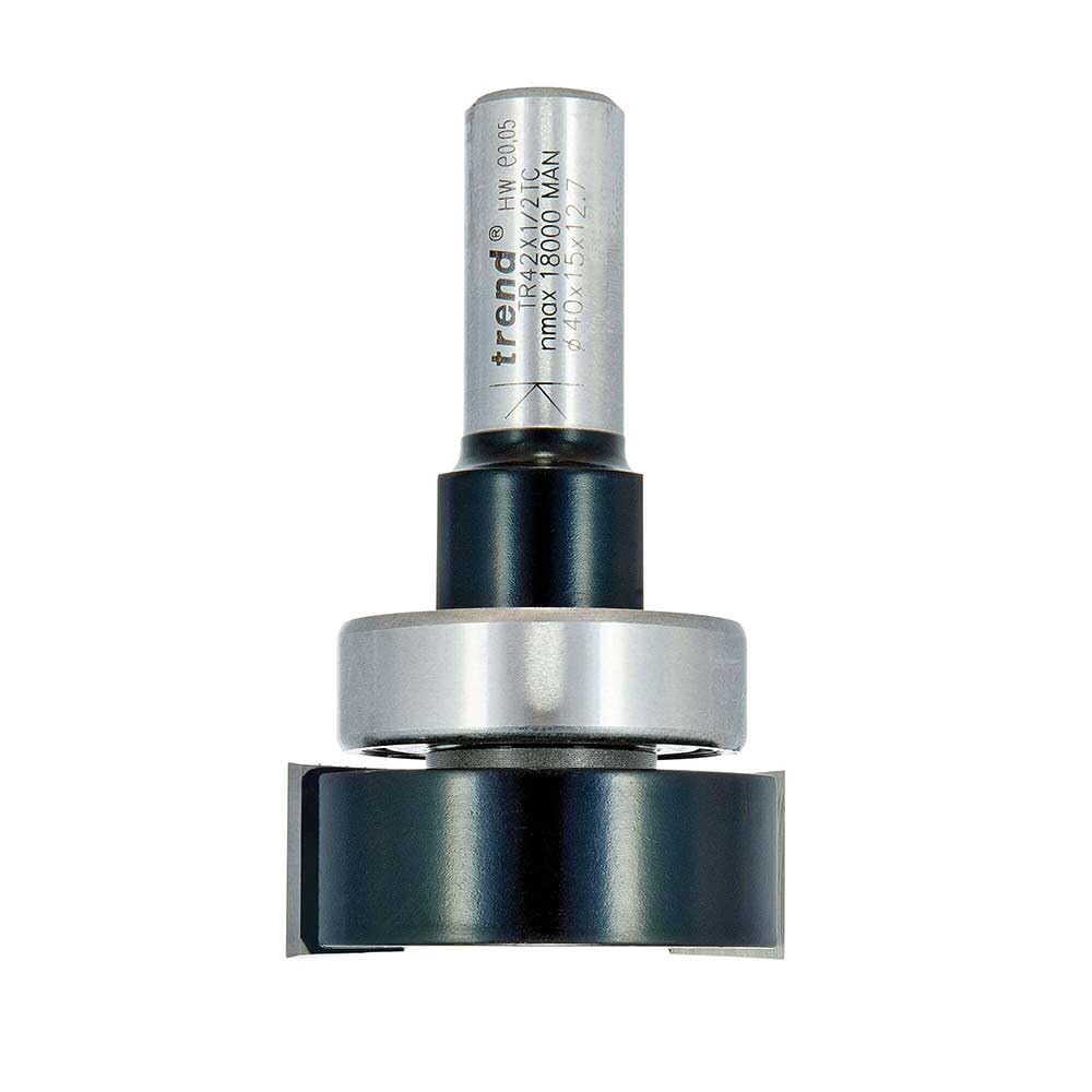Trend Zestaw frezów intumescentnych TCT 1/2" 40x15 mm | Do frezowania rowków uszczelnień pęczniejących; precyzja i długa żywotność, końcówka TCT, TR42X1/2TC