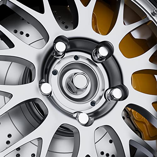 Dynofit 12Mmx1.5 Wheel Lug Nuts 1.46 Inch 37Mm Length 13/16 21Mm Hex Oem, 20X Black M12X1.5 Mag Seat Lug Nut For Toyota Tacoma 4 Runner Camry, Fit For Most 5 Lug 6 Lug Factory Wheels #TOP3