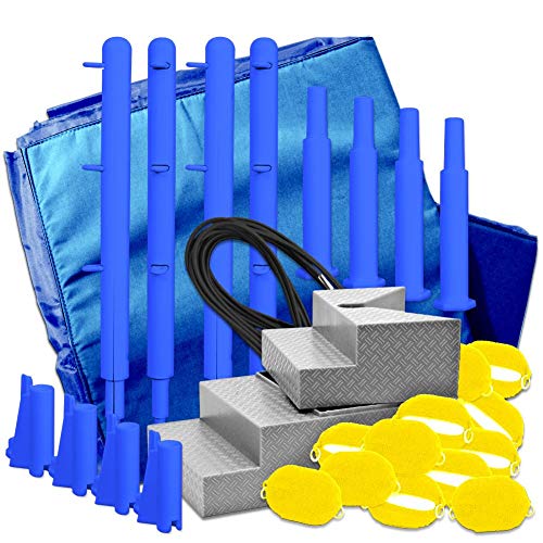 Figures Toy Company Wrestling Ring Conversion Kit: Deal 2 (Blue & Yellow Main Event Deal)