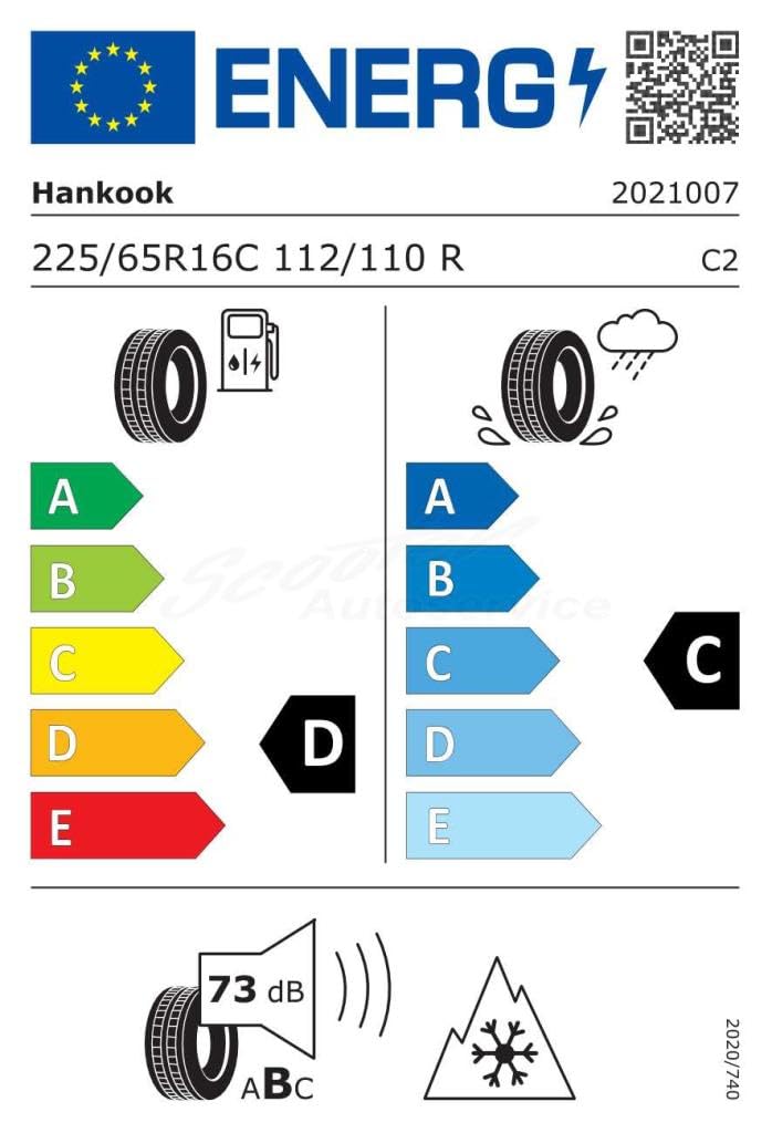 Hankook Winter i*cept LV RW12 M+S - 225/65R16 112R - opony zimowe