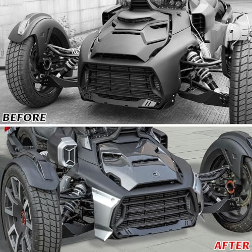 Embellecedores frontales para Can-Am Ryker contra impactos 5