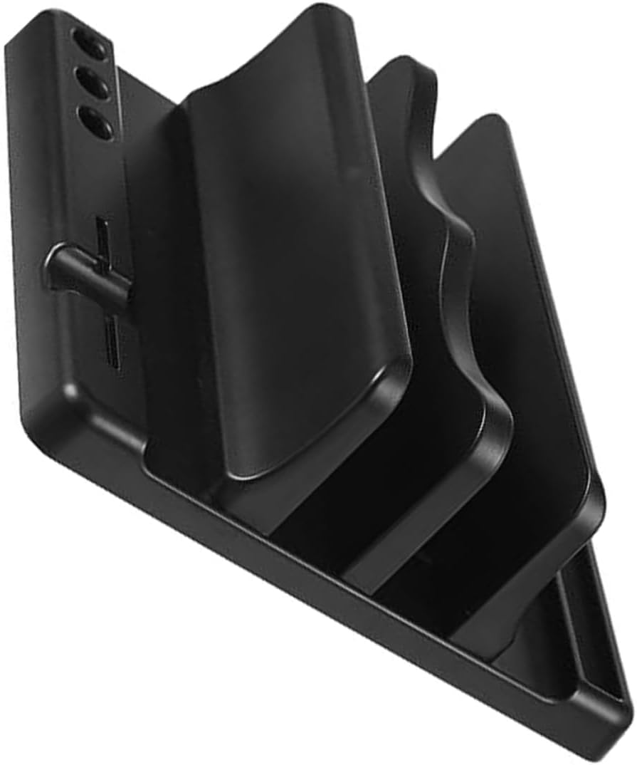 ERINGOGO Vertical Laptop Stand Holder for Desk Book Stand Bookshelf for Office Document Organizer