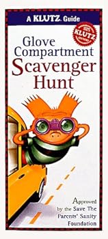 Paperback Glove Compartment Scavenger Hunt (Klutz Guides) Book