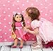 Gift Boutique 18 Inch Girl Doll, Fashion Doll with Fine Hair for Styling Clothes Pink Shoes and Accessories Princess Doll for Girls and Kids