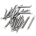 uxcell Extension Spring - 0.45mm Wire Dia , 3.9mm OD , 28mm Free Length Spring Steel Small Dual Hook Tension Spring 20pcs