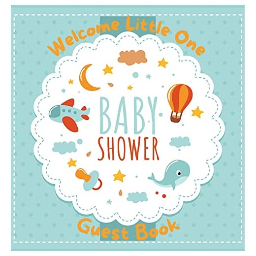 Baby Shower Guest Book: Cute Baby Shower Guest Book | Sign In, Special Message to Parents and Baby, Predictions, Wishes | Pregnancy Gifts