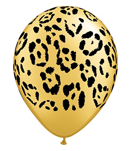 Qualatex Safari Assortment Biodegradable Latex Balloons, 11-Inches (24-Units) #TOP5