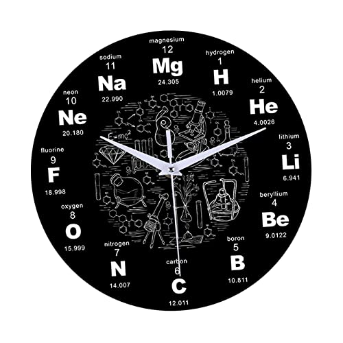 Horloge murale mathématique silencieuse acrylique pour bureau - 2