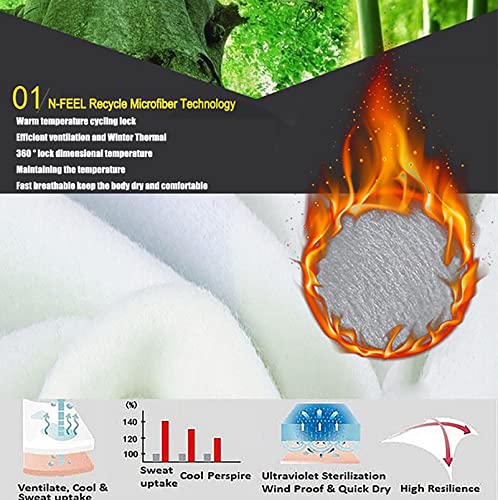 Rayuwen Traje de ciclismo de inverno clássico calça de babador térmica de manga comprida ao ar livre