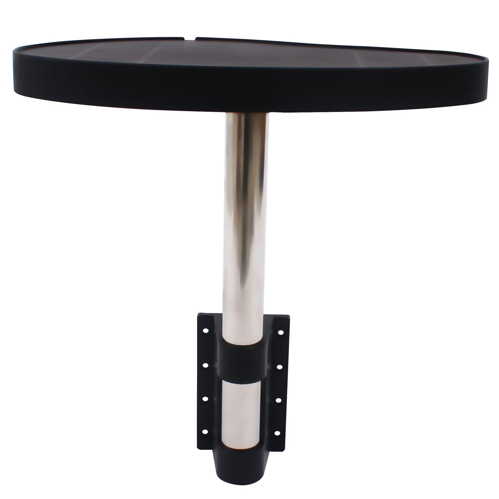 Plateau de spa noir - Design rotatif à 360° - Pour baignoires, piscines extérieures, jacuzzis - 59 x 37 x 53,5 cm