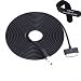 Colorful 30pin USB Data Sync and Charge Cable Compatible with Iphone 4/4s, Iphone 3g/3gs, Ipod (Black,10ft Long)