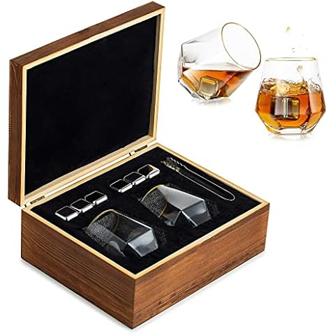 Glasseam Vintage Whisky Glass Gift Set Cover