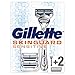 Produktbild Gillette Herren Skinguard mit Aloe Vera, für empfindliche Haut + 3 Ersatzklingen