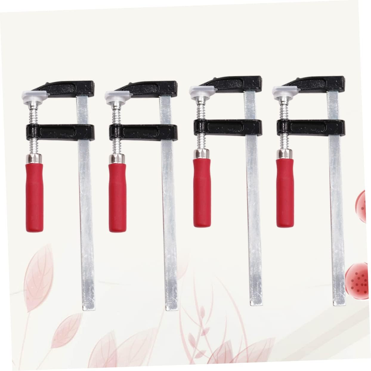 5pcs Heavy-duty Shape Clamps Fast Clips for Woodworking Manual Fixture Tool Ergonomic Design for Easy Use for Crafting and Carpentry Projects