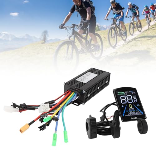 Elektrische fiets borstelloze motorcontroller kit, 36V 48V 500W 750W 26A 3 modus sinusgolf controller met LCD display paneel voor E-bike - Afbeelding 6