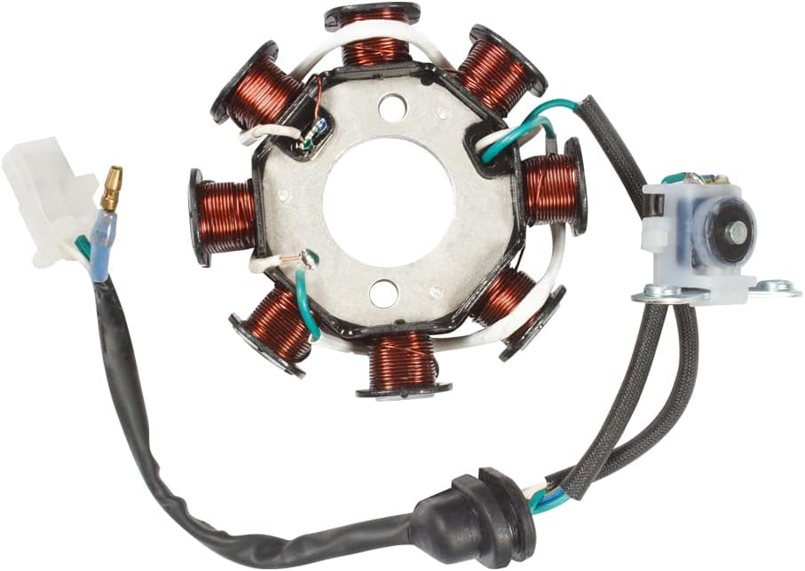 Deutsche stator coil plate for Hero CD Deluxe (2006 To 2010 Model) / Hero Super Splendor O/M | OEM performance | High thermal and electrical conductivity | Highest grade lamination materials | Reliable Performance