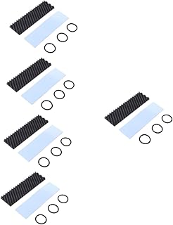 ARTIBETTER 5pcs Heat Sink Copper Radiator Thermal Pad CPU Graphics Radiator Gpu Cooler Liquid Water Ssd Cooler Fin Computer Accessory Heating Sink Accessories Metal Graphene Coating