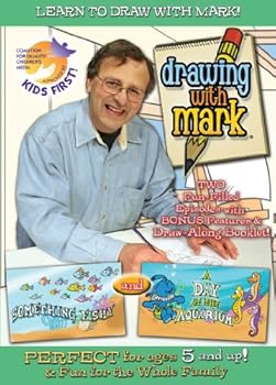 DVD Drawing with Mark: Something Fishy / A Day at the Aquarium Book