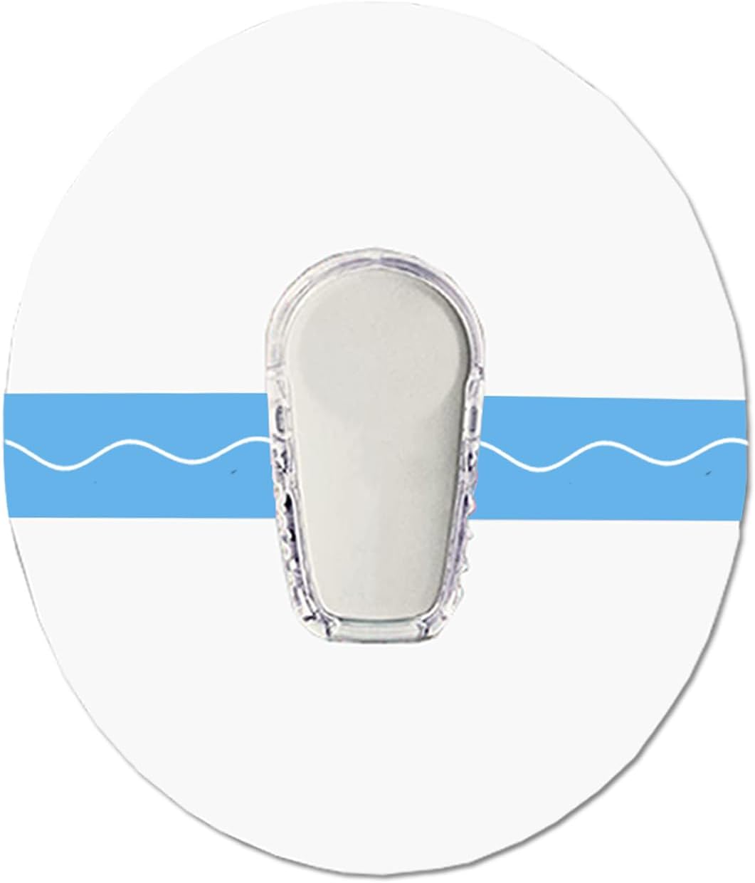 G6 Over Patches Waterproof - 55 Pack Stickers for G6-Transparent Adhesive Patches for CGM-HECHUAN