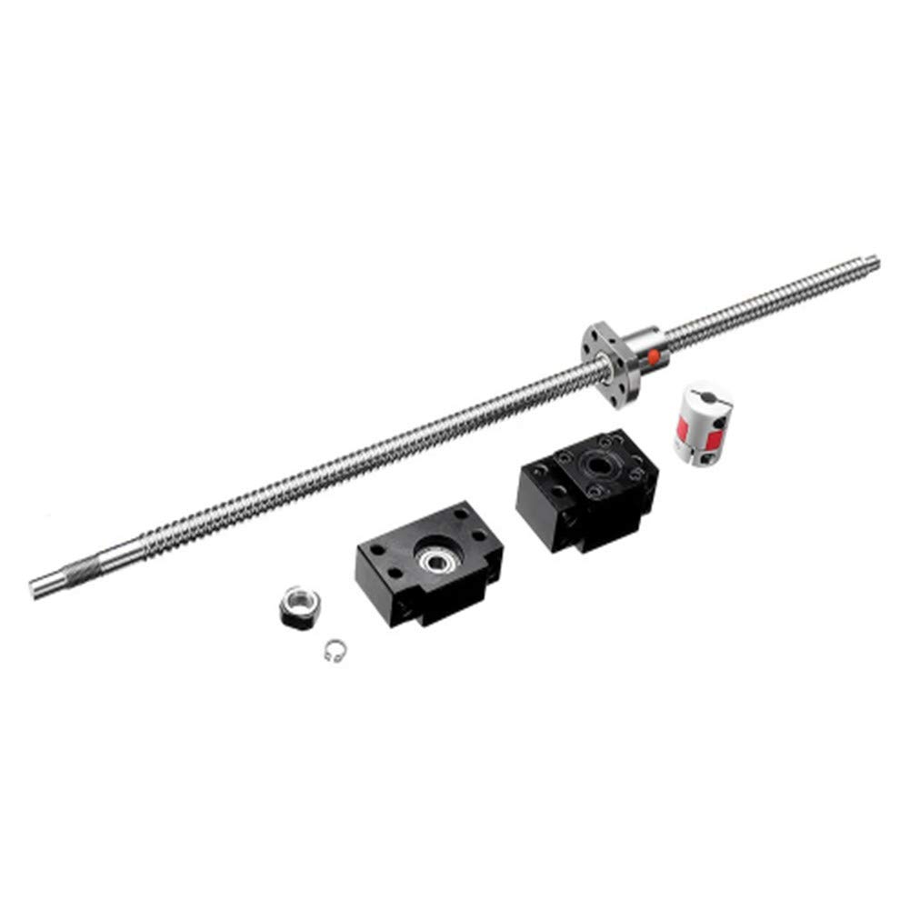 Sfu1204 500Mm Kugelumlaufspindel + 1204 Kugelumlaufmutter + Muttergehäuse + Bk / Bf10 Endstützen + 6,35X10Mm Kupplung