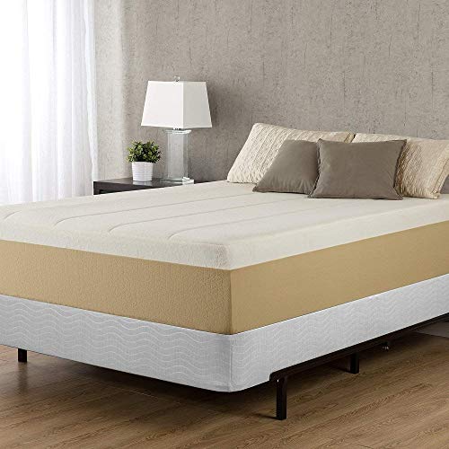 Zinus SM-SC-BIFD-9SK No Assembly Box Spring 9 Inch White Mattress Foundation, Sturdy Metal Structure, Split King thumb #1
