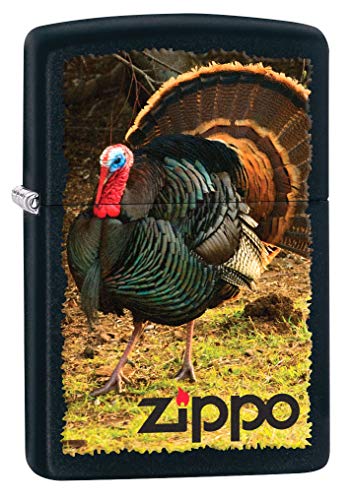 Zippo Encendedor: Wild Turkey - Negro Mate miniatura 1