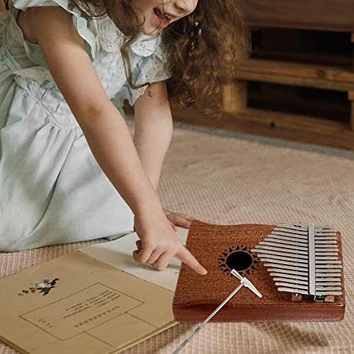 BIENKA 1 Jeu de Kalimba de Pouce Portable Kalimba de Doigt 17 Tons Durable Piano - Les Beatles, Paul McCartney, John Lennon, RIngo Starr, George Harrison BIENKA 1 Jeu de Kalimba de Pouce Portable Kalimba de Doigt 17 Tons Durable Piano – Image 3