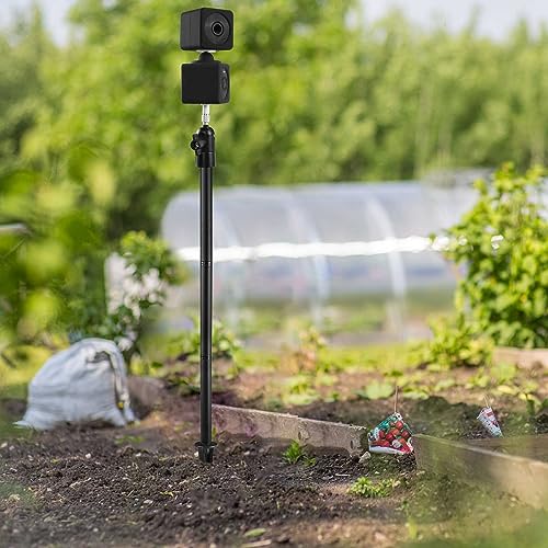 Palo Picchetto Da Terra Tiuihu Con Custodia In Silicone Per Eufy Security S330 EufyCam 3 - 4