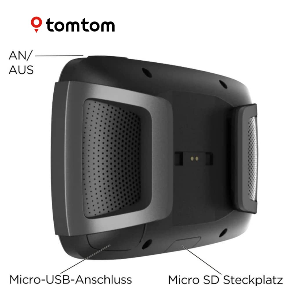 Tomtom Motorrad Navi Rider 550-4,3 Zoll, kurvige und bergige Strecken, Karten-Updates Welt, Stauvermeidung Dank Traffic, Halterung, Updates über Wi-Fi (generalüberholt)