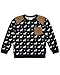 Petit Lem Boys' Wolf Pack Knit Sweatshirt