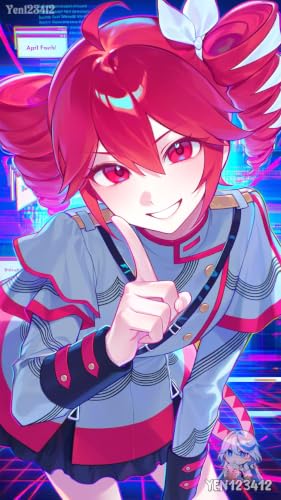 Image of Teto & Miku Anime Poster Set of 2 - Vocaloid Inspired Wall Art for Bedroom, Gaming Room & Japanese Anime Decor (Kasane Teto Poster Set of 3 A3)