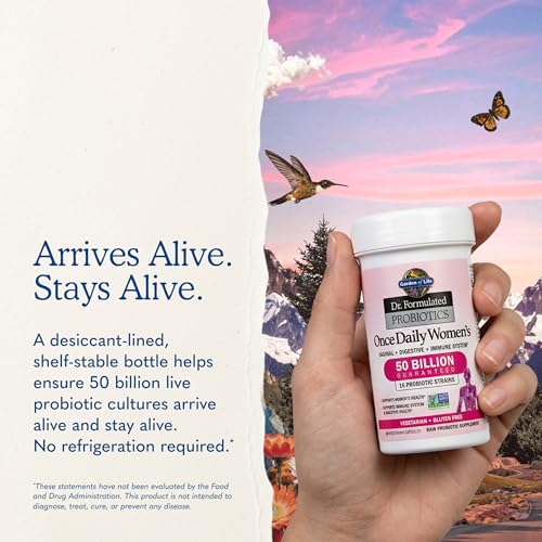 Garden of Life Dr. Formulated Once Daily Women's Probiotics, 50B CFU, 30ct - image 7