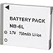 Produktbild Conrad energy 250779 Kamera-Akku ersetzt Original-Akku (Kamera) NB-6L 3.7 V 600 mAh