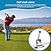 Golf Shaft Clamp, with Quick-Release Design, 13.3 X 3.8 X 11cm, Golf Shaft Replacement Device, Golfing Club Repair Tool, Anti-Slip Grip, for Adjustment, Maintenance, Replacement, Correction