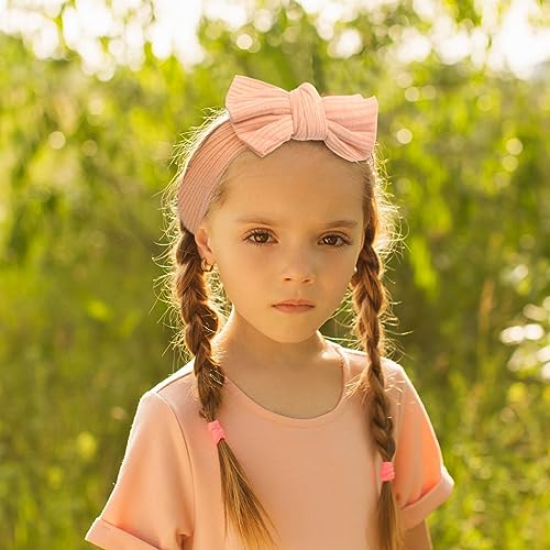 TNSLAND Baby Girl Fasce in nylon Bowknot Fasce