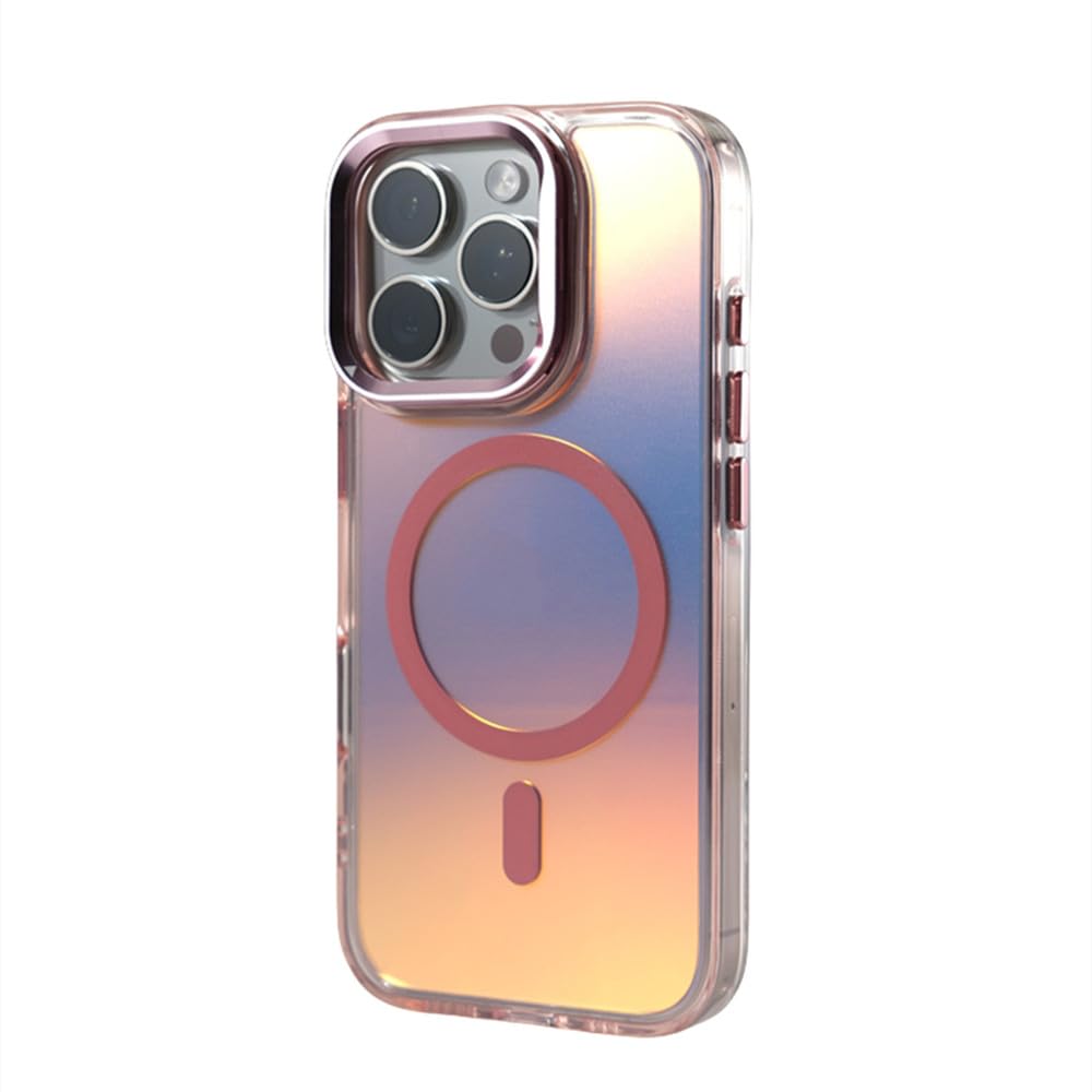 Coque antichoc iPhone 14 Pro Max rose : protégez vos lentilles grâce à la béquille invisible - 8