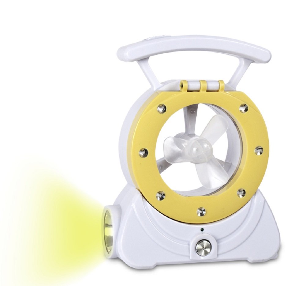 iBasics Super Bright 23-LED Desk Lamp and Mini Fan