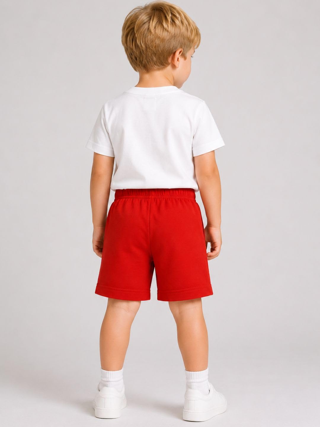 TotzTouch Baby Boy's Regular Shorts (Pack of 5) (TT01 Shorts 5pcs Set 2 to 3_Multicolored_2-3 Years)