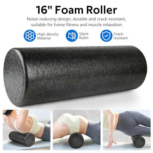 7 in1 Foam Roller Set - Resistance Bands and Massage Tools