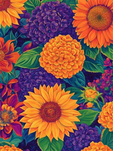 Peinture par numéro couleur avec pinceaux et acryliques inclus