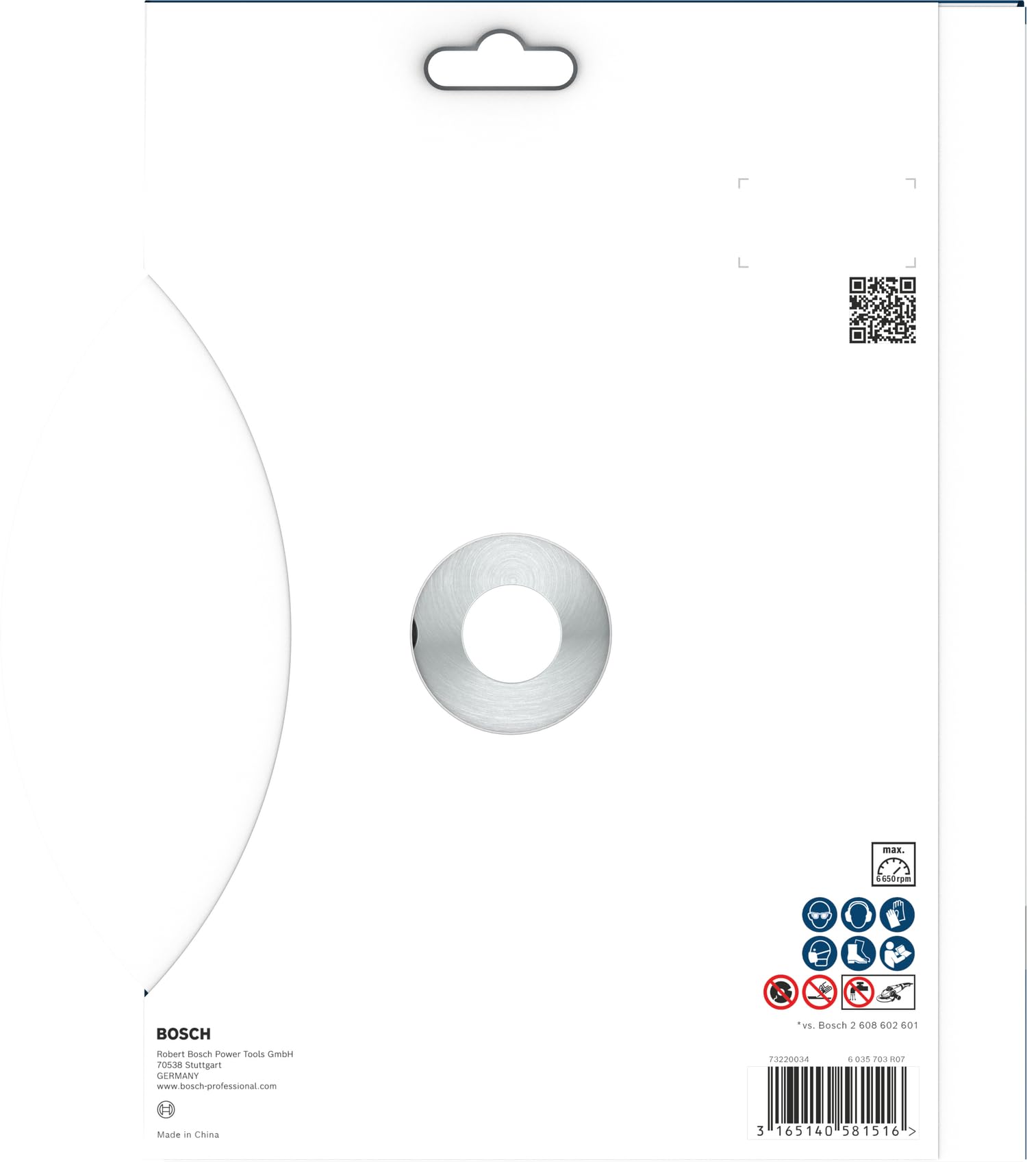 Bosch 1x PRO Stone Diamanttrennscheiben für 22,23‑mm-Bohrung und große Winkelschleifer (für Weichgestein, Harter Stein, Ø 230 mm, Professional Zubehör Großer Winkelschleifer)