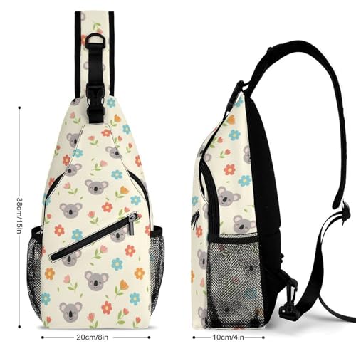 Mochila tipo bolso cruzado ligera para senderismo miniatura 2