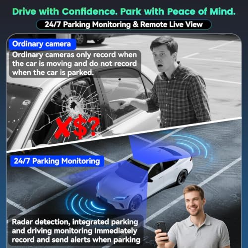 DeerAsk 4G LTE Security Dash Cam