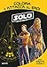 Solo. A Star Wars story. Colora e attacca gli eroi. Con adesivi. Ediz. illustrata