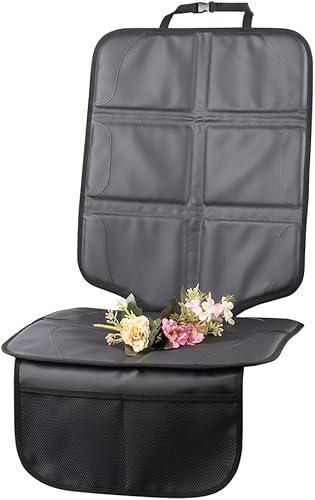 Protector de asiento de automóvil, extra grueso, antideslizante, impermeable, no deja marcas de huellas para niños, bebés, mascotas, camiones, SUV,