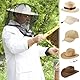 2 Stück Moskitonetz Kopf, Schwarz Mückennetz Kopf, Moskito Kopfnetz mit Tragetasche, Mückenschutz Gesicht, Kopfnetz Moskito für Outdoor Camping Imkerei Angeln Klettern, Schutz vor Mücke Fliegen Bee