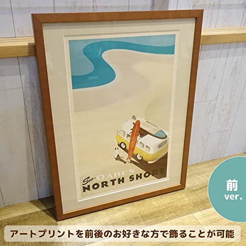 Nick Kuchar Waikiki 正規フレーム付き 楽天市場】【ニックカッチャー】 ウッドフレーム 【ハワイ