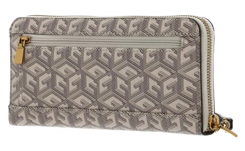 Image of Guess Women's Beige Printed Wallet| Ladies Purse Handbags | Gift For Ladies