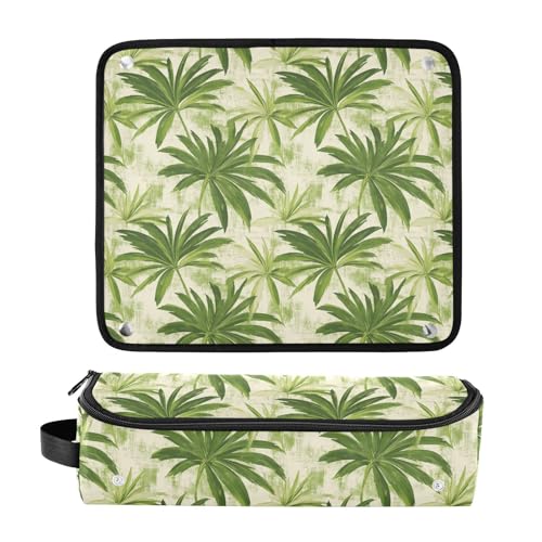 Bolsa de viaje para herramientas de cabello resistente al calor y protector para planchas y rizadores, organizador portátil miniatura 3